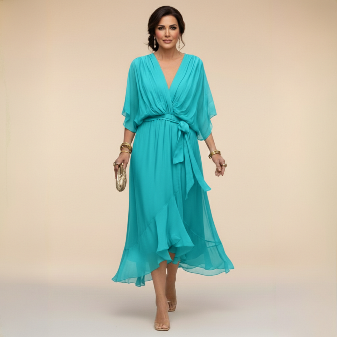 Monica™ | Vestido con escote en V