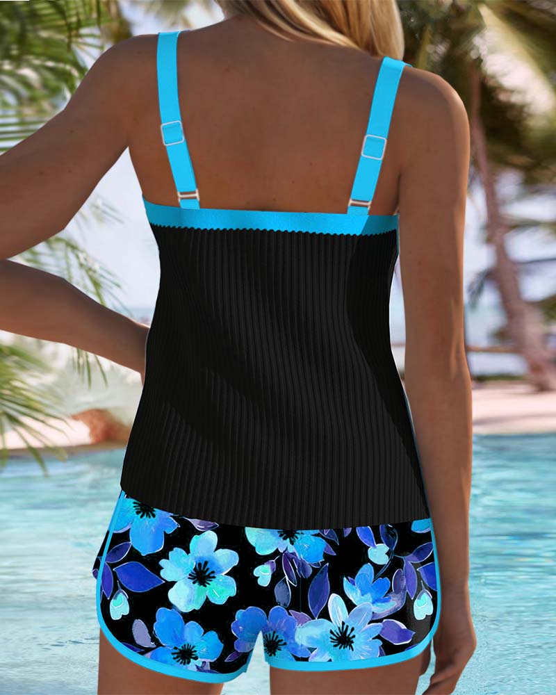 Aitana™ | Conjunto de Tankini de Dos Piezas Elegante