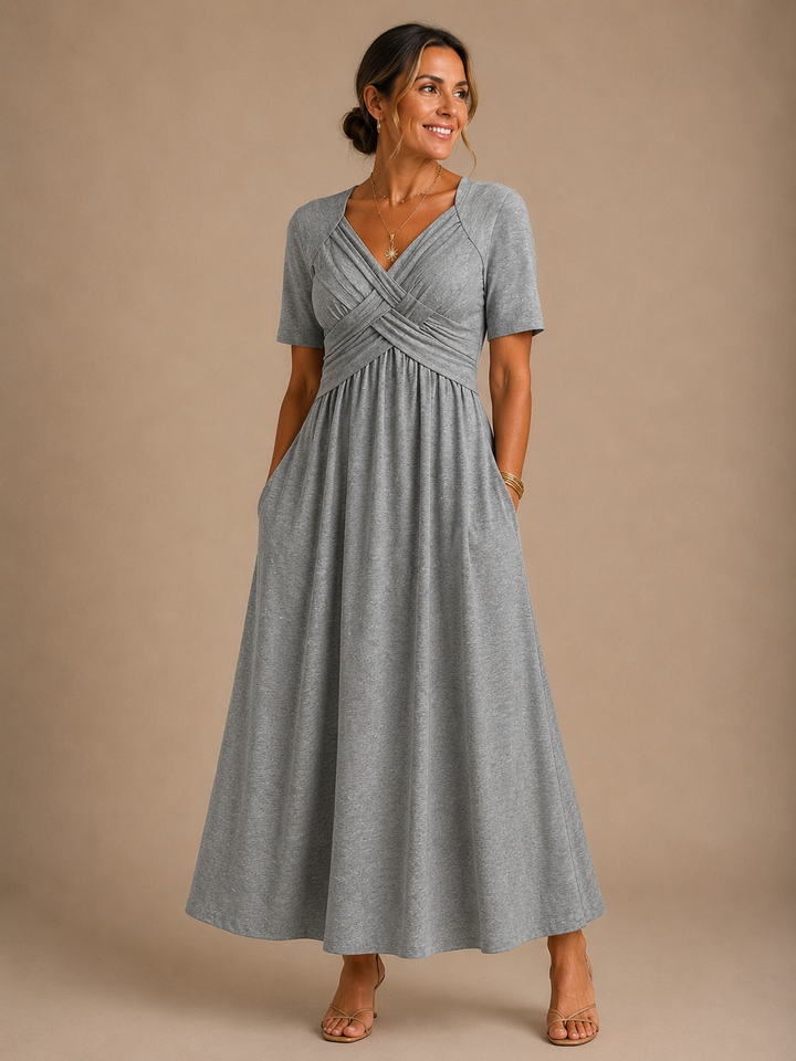 Angeli™ | Vestido midi elegante