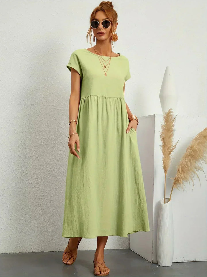 Raquel™ | Vestido midi fluido