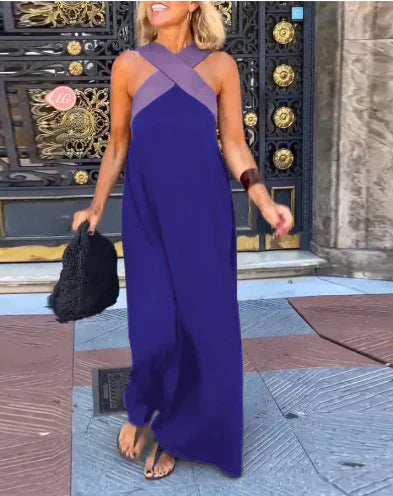 Quirine™ | Vestido maxi cruzado