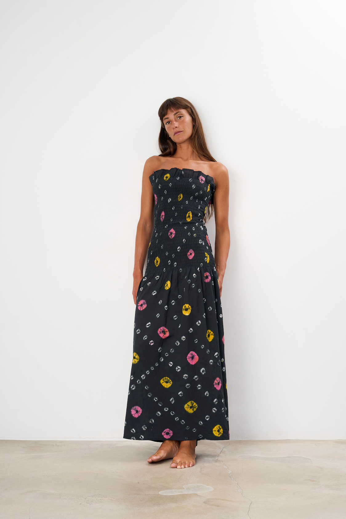 Vestido Valerie Negro de Algodón