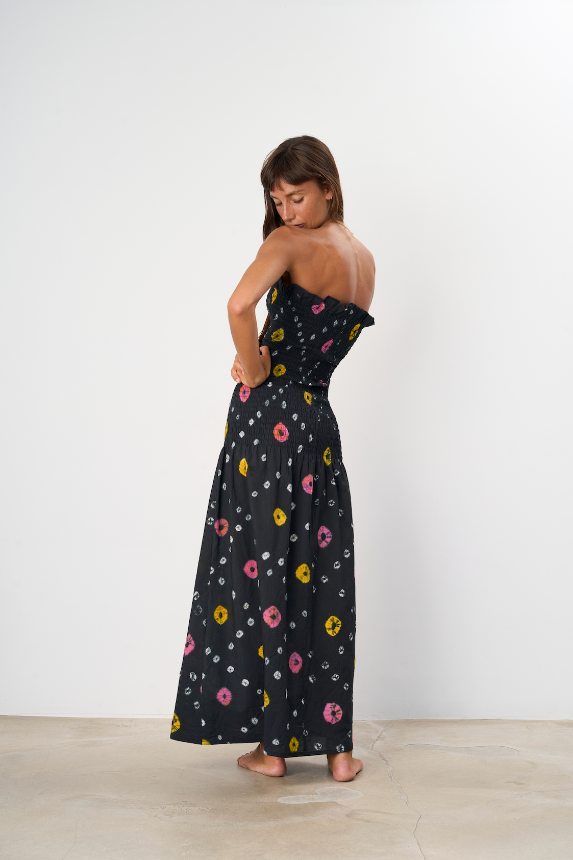 Vestido Valerie Negro de Algodón