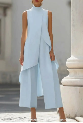 Conjunto Catalina de Dos Piezas con Pantalón Ancho