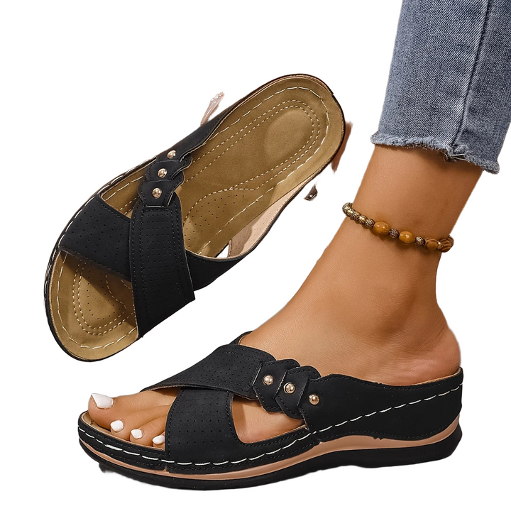 Pascalle | Sandalias ortopédicas con cuña