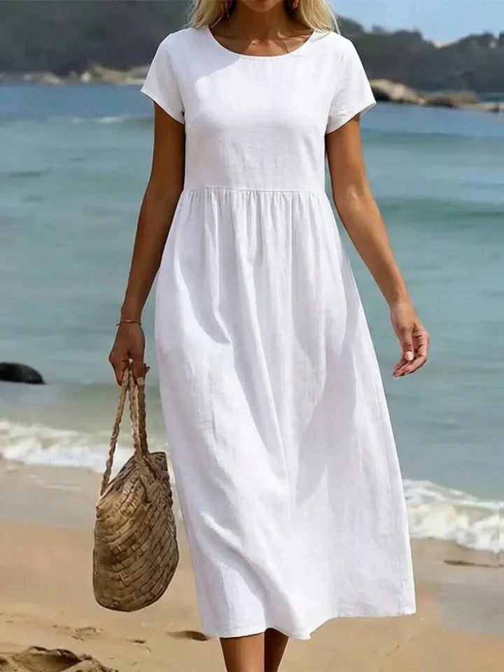 Raquel™ | Vestido midi fluido