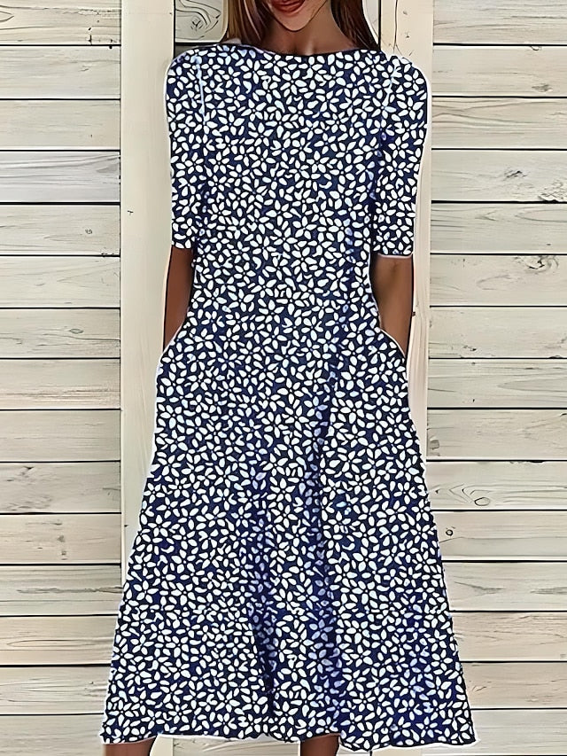 Caitriona™ | Vestido Maxi Coastal Bloom-
